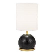 Online Designer Combined Living/Dining Gingerich Pierced Metal 25" Table Lamp