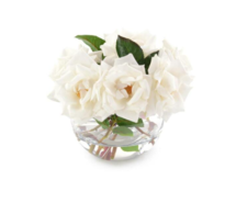 Online Designer Bathroom Fresh Garden Roses Decor