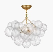 Online Designer Bedroom Talia 24" Semi-Flush Mount