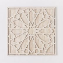 Online Designer Bedroom Whitewashed Wood Wall Art