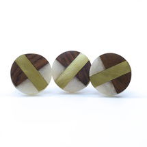 Online Designer Nursery Mod Gold Stripe Knob