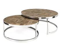 Online Designer Combined Living/Dining Nakasa Burkett 2 Piece Coffee Table Set