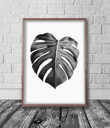 Online Designer Bedroom Monstera Leaf Digital Print