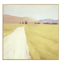 Online Designer Hallway/Entry Large Abstract Landscape Oil Painting on Canvas, 