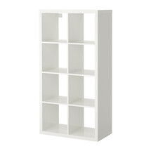 Online Designer Bedroom KALLAX Shelving unit, high gloss white