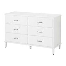 Online Designer Bedroom TYSSEDAL 6-drawer dresser, white