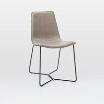 Online Designer Bedroom Leather Slope Chair