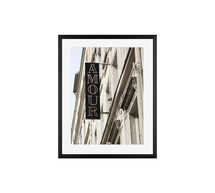 Online Designer Living Room MONTMARTRE-AMOUR FRAMED PRINT BY REBECCA PLOTNICK