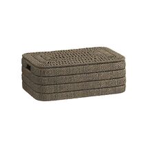 Online Designer Living Room Kabud Small Lidded Basket