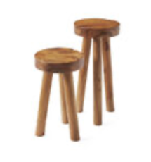 Online Designer Bathroom Teak Stool