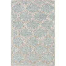 Online Designer Bedroom Arise Hadley Hand-Tufted Light Blue Area Rug by Artistic Weavers