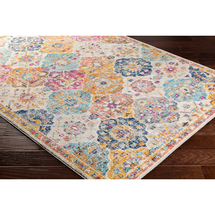 Online Designer Combined Living/Dining Abstract Indian Style Area Rug