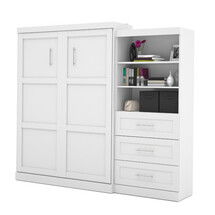 Online Designer Bedroom Queen Storage Murphy Bed
