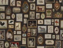 Online Designer Living Room Vintage Frames, Black