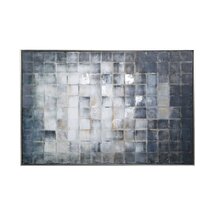 Online Designer Bedroom Gray Hand Painted Canvas