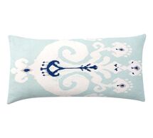 Online Designer Living Room Surf Spray Sloane Ikat Pillow Cover