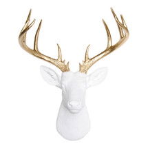 Online Designer Living Room Faux Taxidermy Deer Head Wall Décor