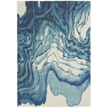 Online Designer Living Room Midway Blue Area Rug