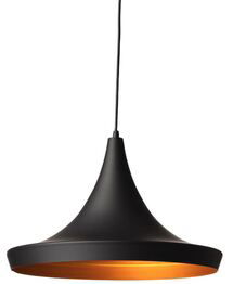 Online Designer Bedroom Nuevo Euclid Matte Black Large Pendant