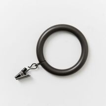 Online Designer Bedroom Round Metal Curtain Rings (Set Of 7) - Antique Bronze