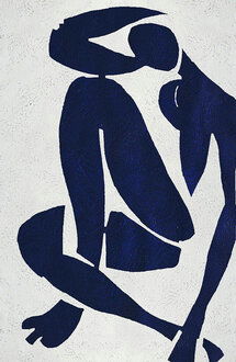 Online Designer Combined Living/Dining Buy Hand Painted Navy Blue Abstract Painting Nude Art Online,Large Abstract Wall Art#R5Y7