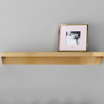 Online Designer Combined Living/Dining Floating Bent Metal Shelf, Small, WE Kids