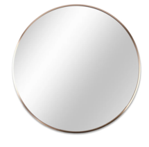 Online Designer Combined Living/Dining Eyvonne Metal Flat Mirror