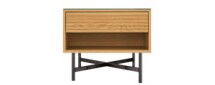 Online Designer Bedroom One-Drawer Nightstand