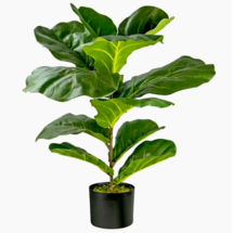 Online Designer Home/Small Office 30'' Faux Fiddle Leaf Fig Plant in Pot