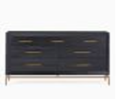 Online Designer Bedroom Alexa Burnished 7 Drawer Dresser