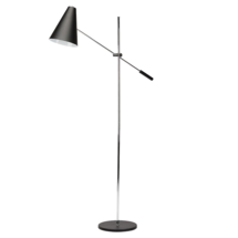 Online Designer Combined Living/Dining Black Modern Floor Lamp