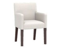 Online Designer Combined Living/Dining PB Classic Upholstered Arm Chairs