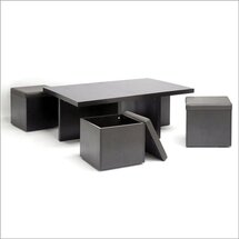 Online Designer Living Room Calla 5 Piece Coffee Table Set