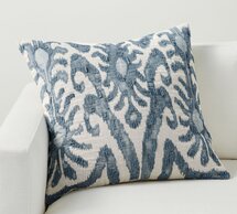 Online Designer Combined Living/Dining Delancey Embroidered Pillow Cover