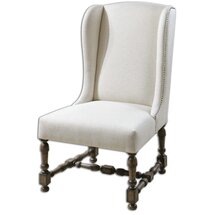 Online Designer Hallway/Entry Beige Wing Chair