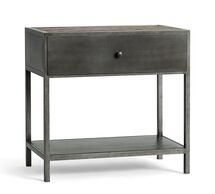 Online Designer Bedroom BIG DADDY'S ANTIQUES METAL NIGHTSTAND