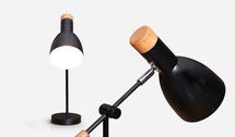 Online Designer Business/Office JASPER TABLE LAMP, BLACK