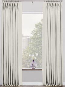 Online Designer Dining Room Pinch Pleat Drapes