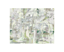 Online Designer Bedroom Paint Strokes Wall Art