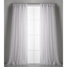 Online Designer Bedroom Draperies for WA & WB - White