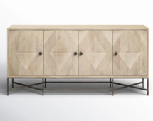 Online Designer Combined Living/Dining Philipa 72'' Solid Wood Sideboard