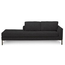 Online Designer Home/Small Office Paramount Fabric Chaise Lounge