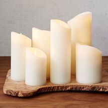 Online Designer Home/Small Office Flicker Flameless Pillar Candles
