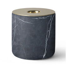Online Designer Home/Small Office Chunk of Marble Candlestick 