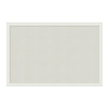 Online Designer Home/Small Office Linen Wall Mounted Bulletin Board 30" x 20"