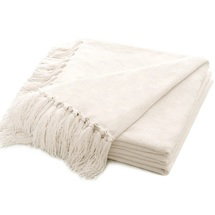 Online Designer Bedroom Soft Chenille Throw Blanket