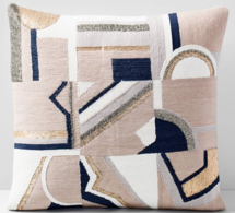 Online Designer Living Room EMBELLISHED DECO MIX PILLOW COVER