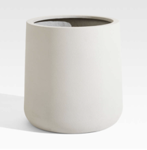 Online Designer Patio Saabira Taupe 15.5" Tall Indoor/Outdoor Planter