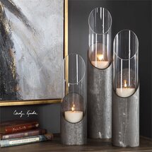 Online Designer Living Room Karter Candleholders, S/3