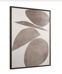 Online Designer Combined Living/Dining Brown Jork Wall Art
